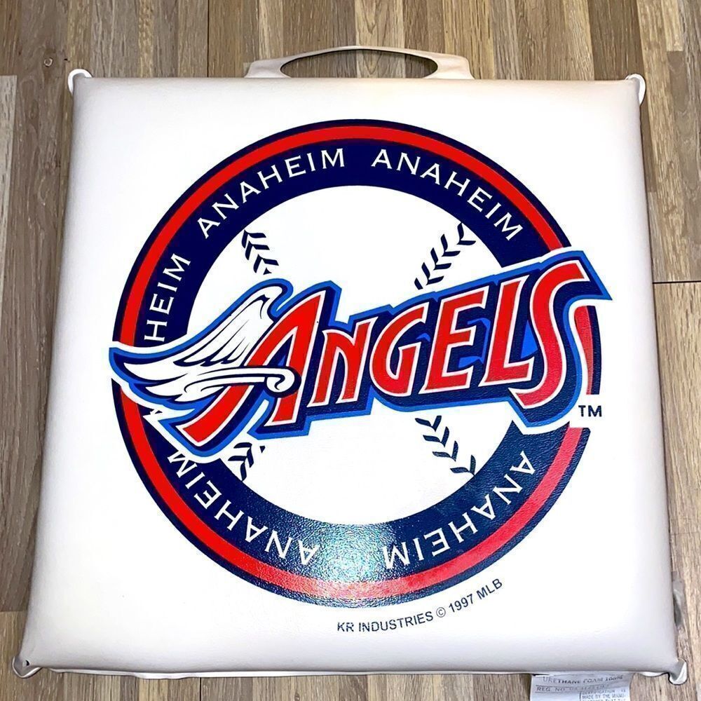 MLB Anaheim California angels baseball seat cushion 90s stadium collectible MLB